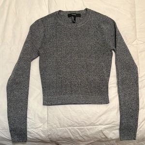 Crop top sweater